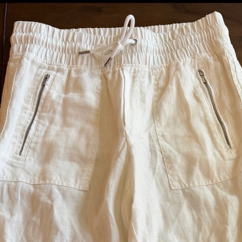 Athleta Cream Joggers